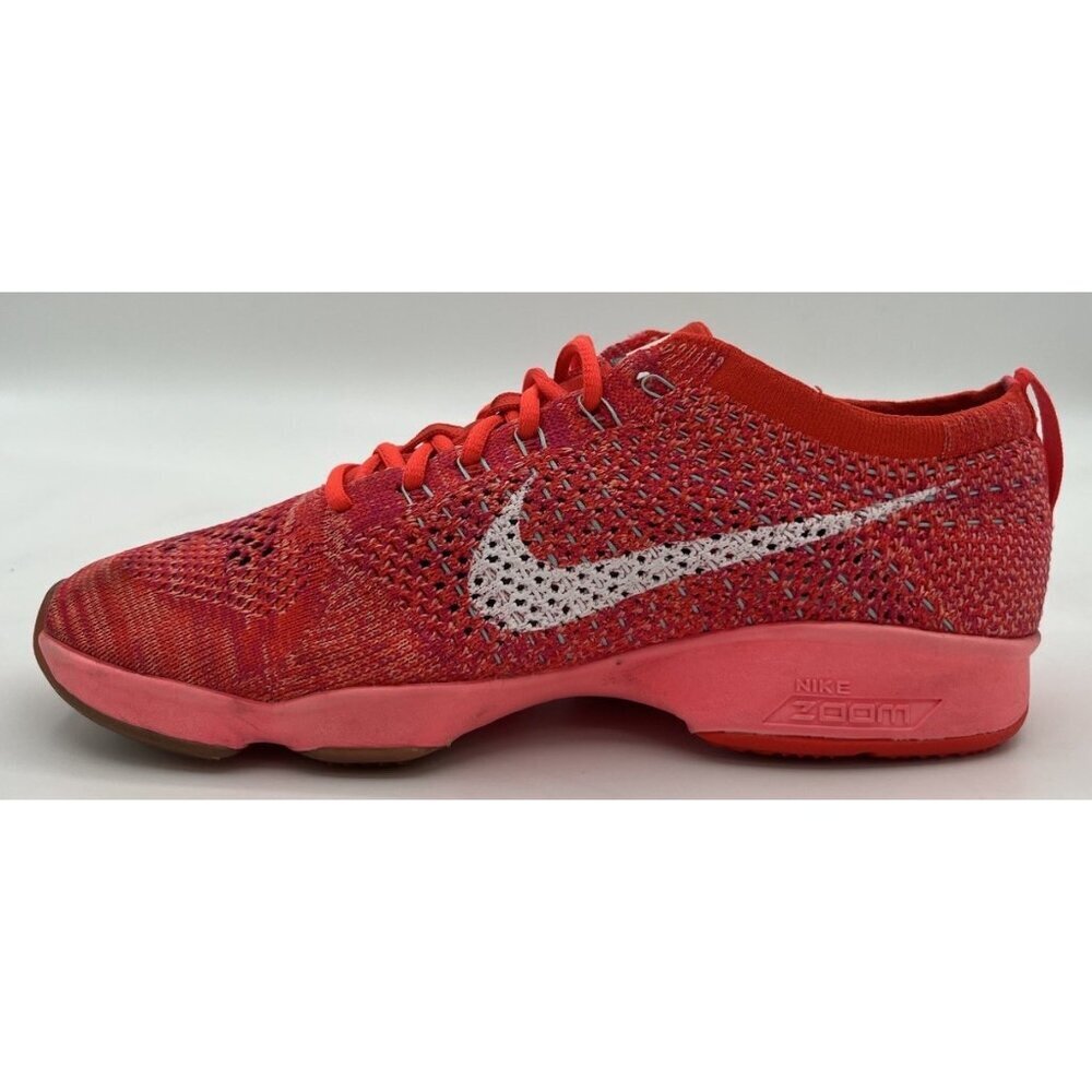 Nike Flyknit Zoom Agility Pink Training Running Shoes 698616-601 Women’s Size 7 - Picture 7 of 11